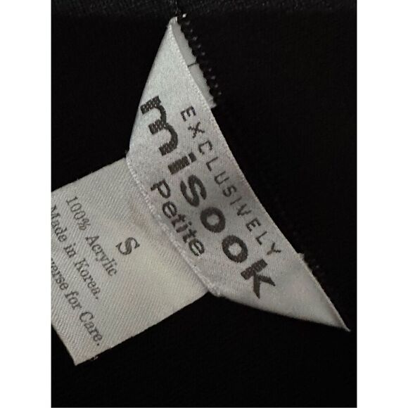 Beautiful women Exclusively Misook size small Black  Skirt  Great Condition - Picture 4 of 5